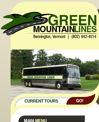 green mountain lines tour bus
